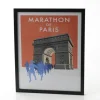 Affiche marathon de Paris 40x50 cm