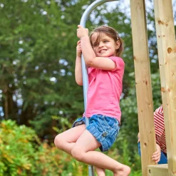 Aire de jeux en bois Castelwood avec cuisine extérieure offerte