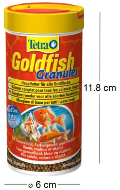 Aliment complet Tetra goldfish granulés (250 ml)
