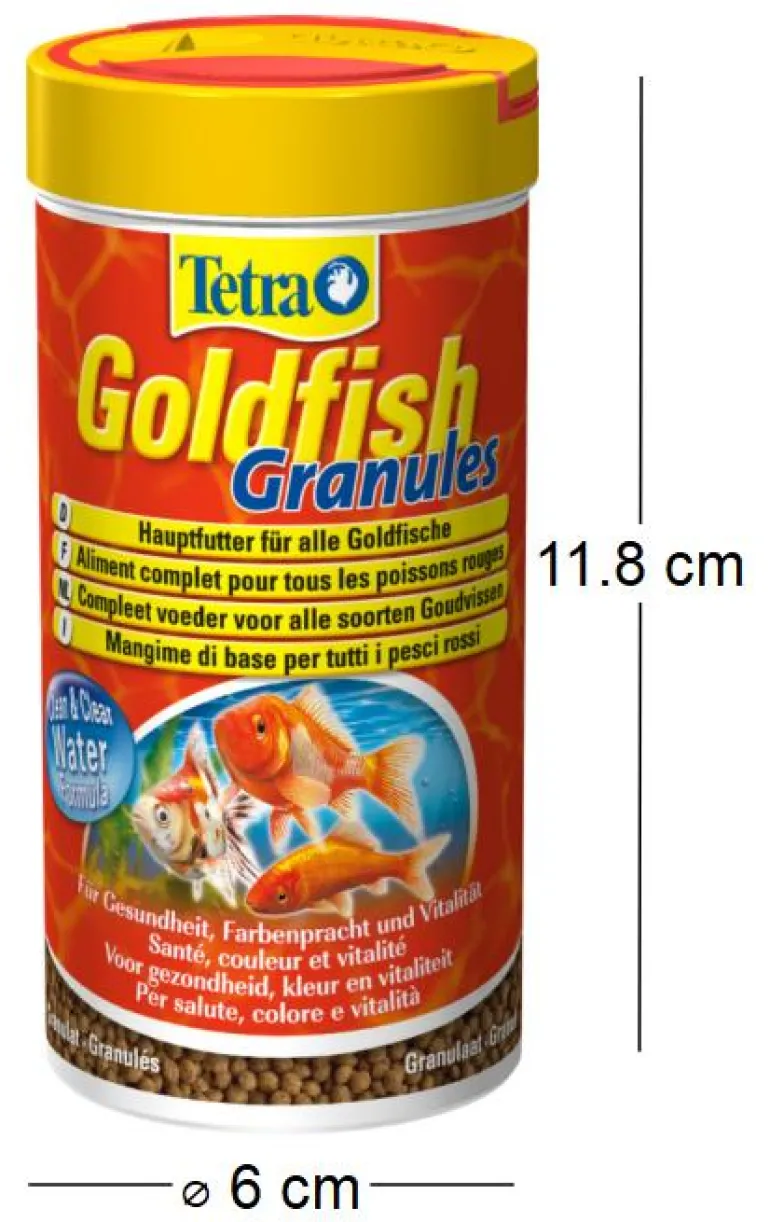 Aliment complet Tetra goldfish granulés (250 ml)
