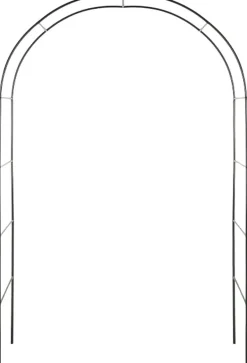 Arche déco en fer noir Atea (Unitaire )