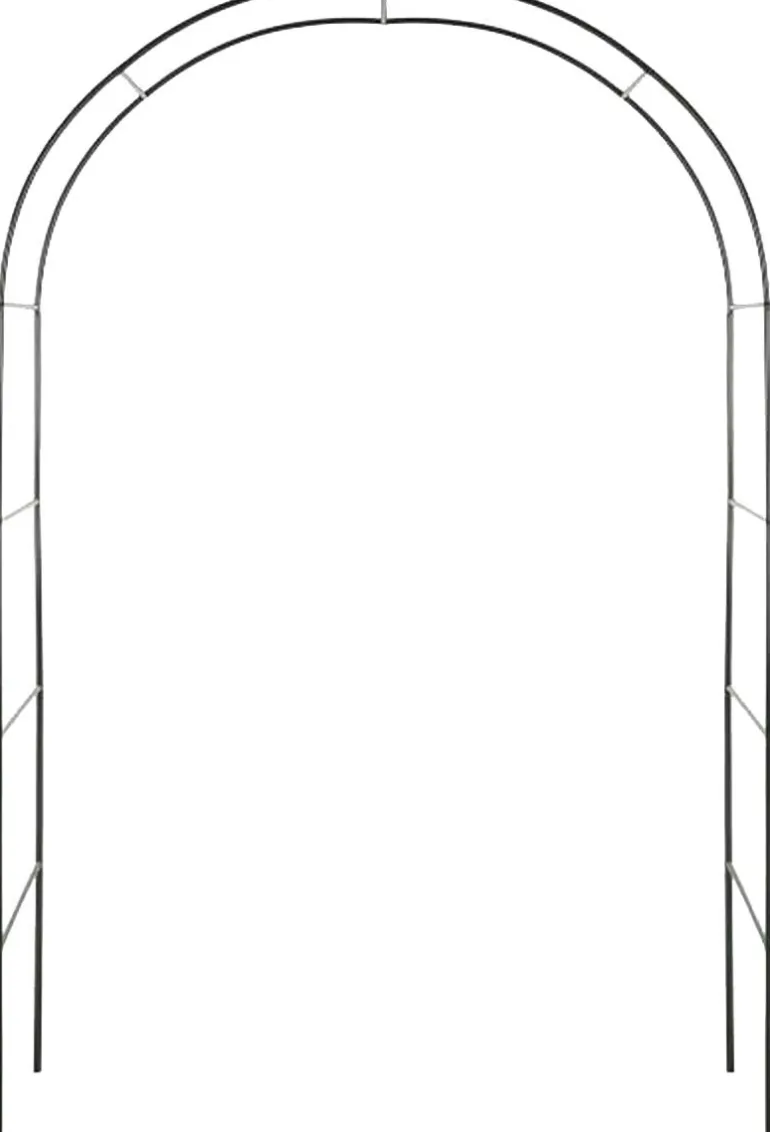 Arche déco en fer noir Atea (Unitaire )