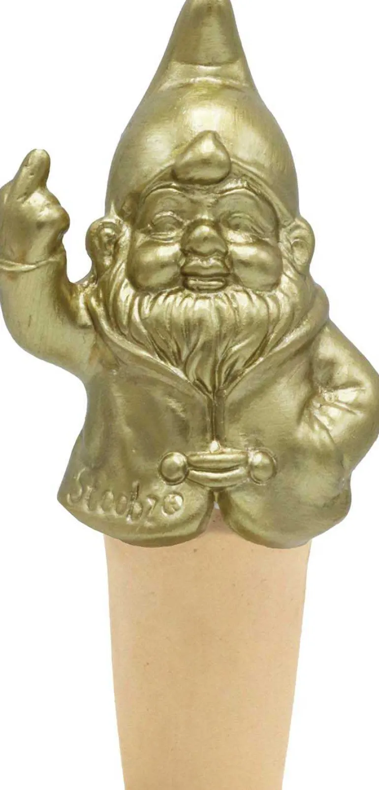 Arroseur goutte à goutte Nain F*ck 6 x 4.5 x 16.5 cm (Doré)