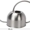 Arrosoir rond en inox 1.5 litres
