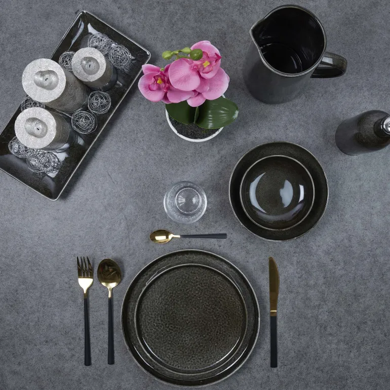Assiette plate en grès Tokyo 26 cm
