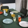Assiettes colorées Brasserie bistrot (Lot de 6) (Assiettes plates - 27 cm)