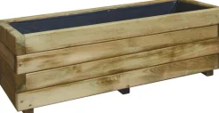 Bac à fleurs en pin traité First (55 litres)