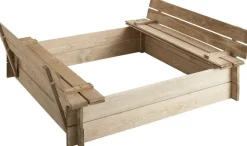 Bac à sable avec Bancs intégrés