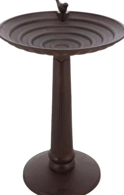 Bain à oiseaux en fonte sur pied (XL - 37 cm)