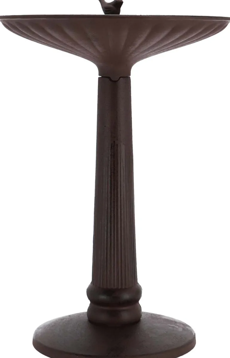 Bain à oiseaux en fonte sur pied (XL - 37 cm)