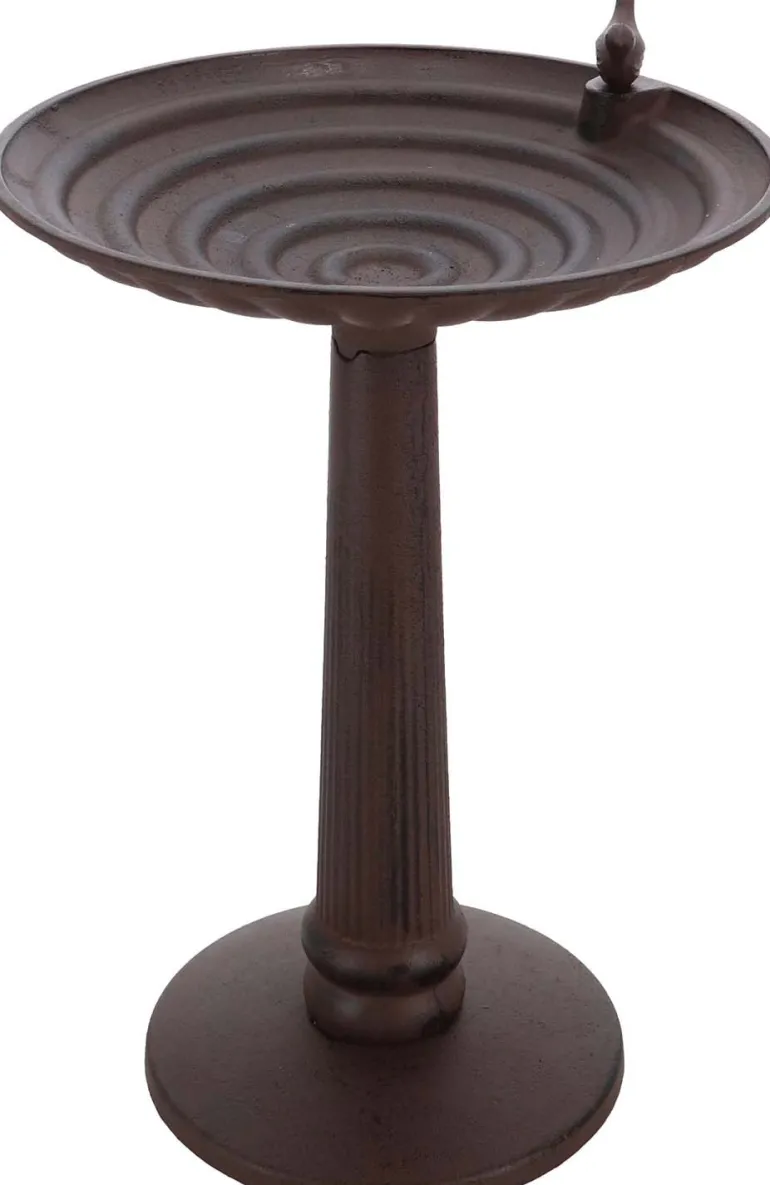 Bain à oiseaux en fonte sur pied (XL - 37 cm)
