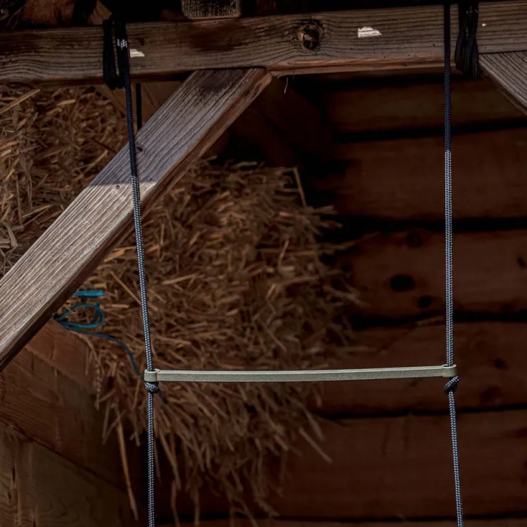Balançoire pour poules en plastique recyclé