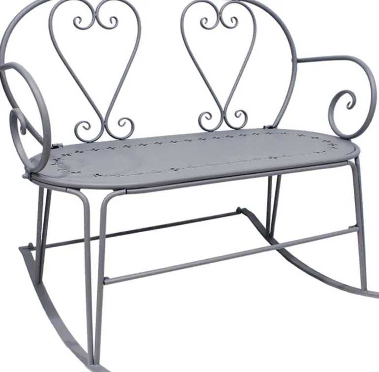 Banc à bascule en fer Belle Époque