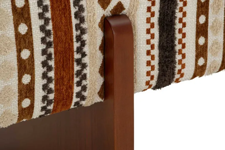 Banc en tissu Etnic 120.5 x 45 x 43 cm