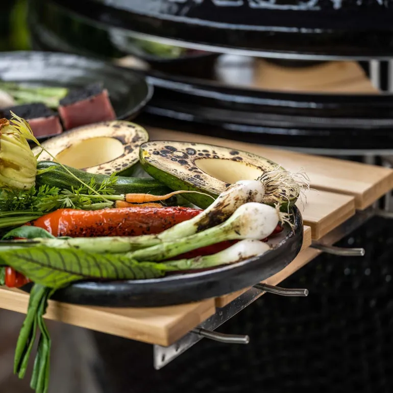 Barbecue grill Kamado en céramique haut de gamme (porte clés et gourde offerts) (XL - 56 cm)