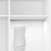 Barre de penderie pour armoire avec lumière led avec détecteur de mouvement Polux