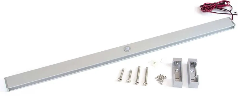 Barre de penderie pour armoire avec lumière led avec détecteur de mouvement Polux