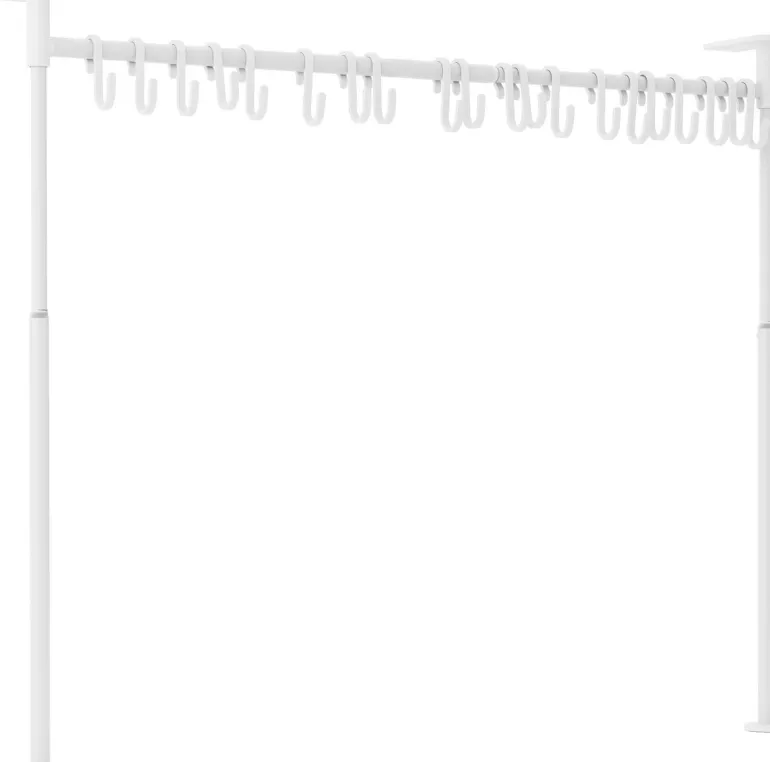 Barre suspension ustensiles de cuisine 20 crochets Anywhere