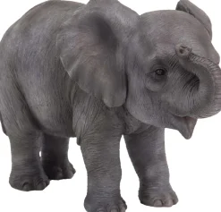 Bébé élephant en résine 12 cm