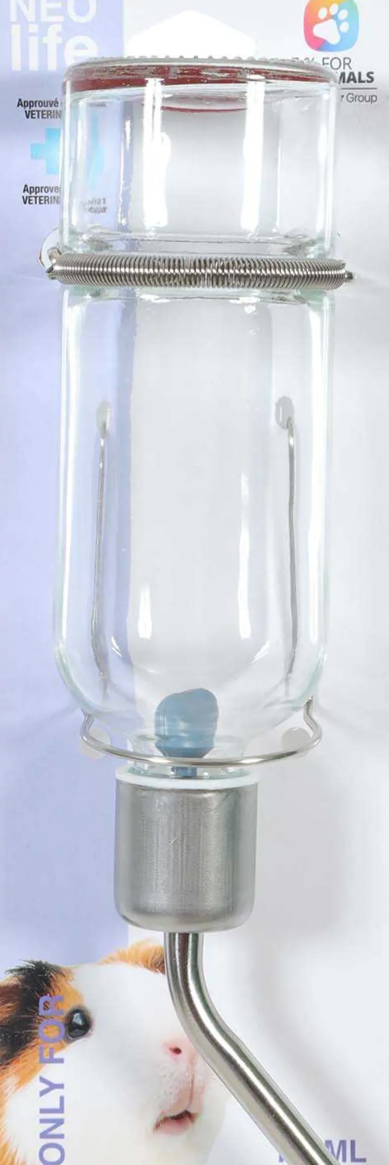 Biberon en verre pour cochon d'inde Neolife 180 ml