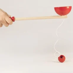 Bilboquet en bois Cloc Cloc 19 x 37 cm