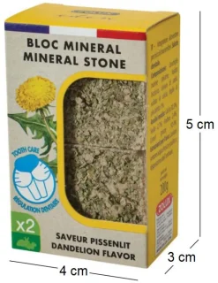 Bloc minéral Eden 200 gr (Lot de 2)