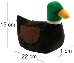 Bloc-porte en tissu Canard 15 x 20 cm