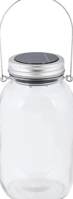 Bocal solaire LED en verre