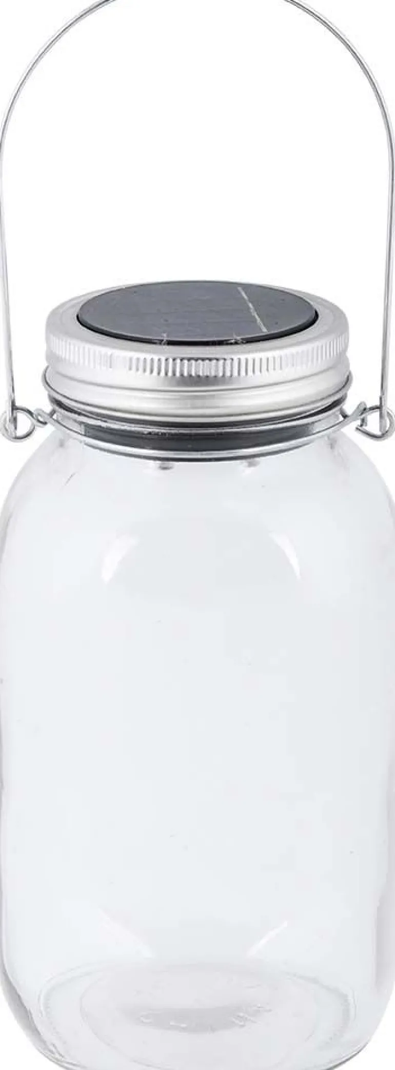 Bocal solaire LED en verre