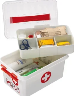 Boite à compartiments 1er Secours Q-line (6 litres)