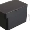 Boite à croquettes en plastique avec verre doseur Pet (Noir)