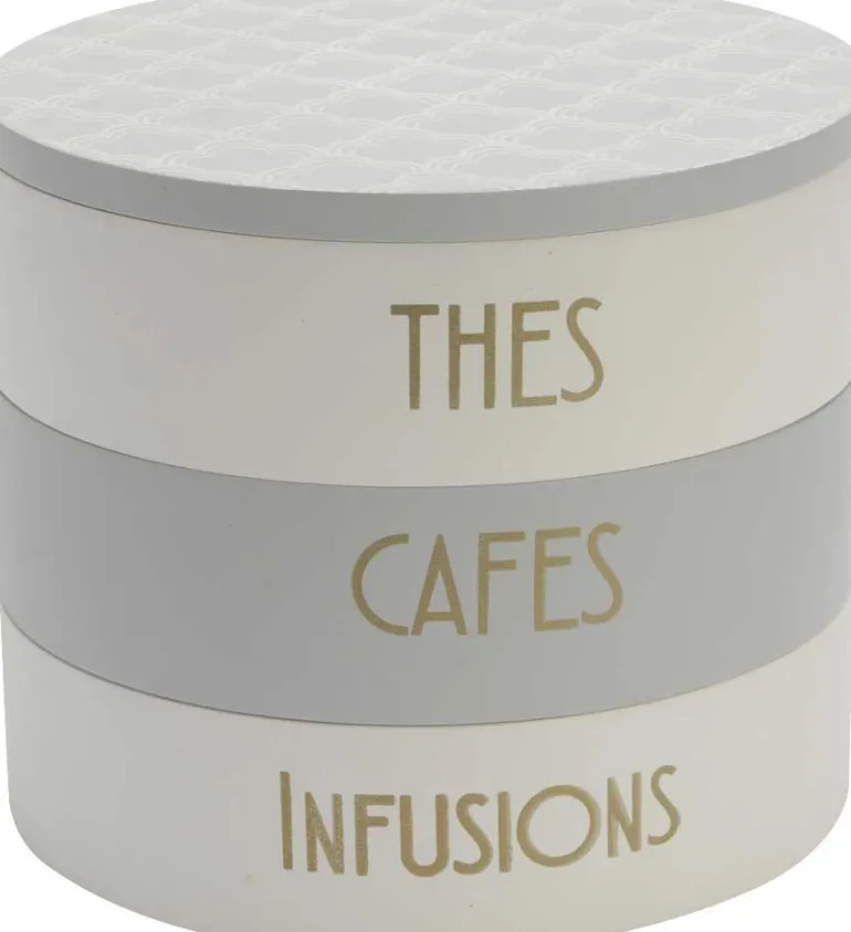 Boite à thé, infusion et café
