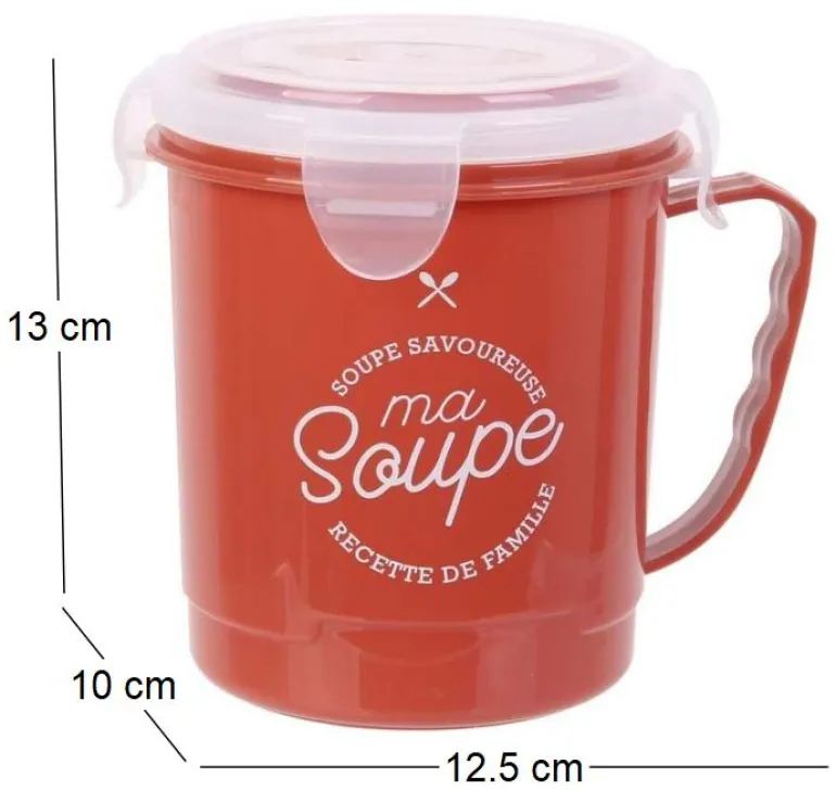 Bol à soupe spécial transport 65 cl (Orange)