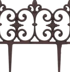 Bordure de jardin en fonte Valentine (Unitaire)