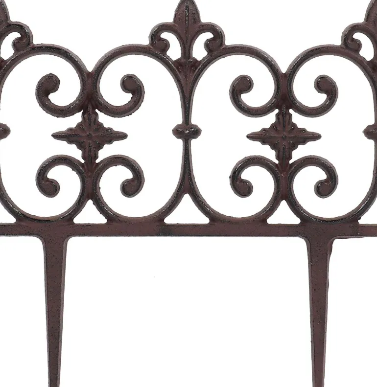 Bordure de jardin en fonte Valentine (Unitaire)