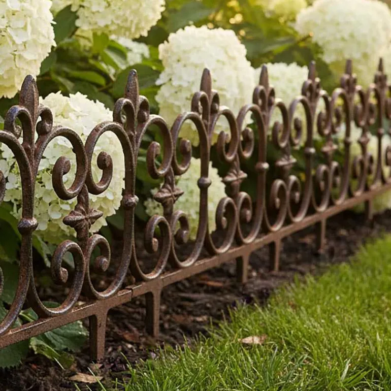 Bordure de jardin en fonte Valentine (Unitaire)