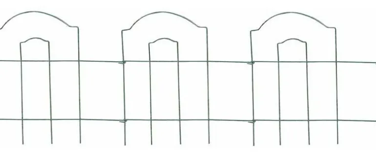 Bordure de jardin en métal Lawn 3m (Lot de 3)
