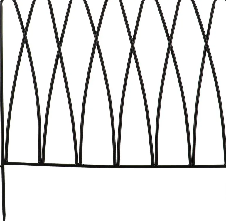 Bordure de jardin en métal 58 x 0.6 x 57 cm Vagues