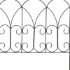 Bordure de jardin métal volutes (A l'unité)