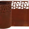 Bordure de pelouse en acier 480 x 20 cm (Moucheté)