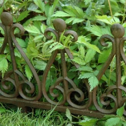 Bordurette en fonte à planter Charme (Lot de 4)