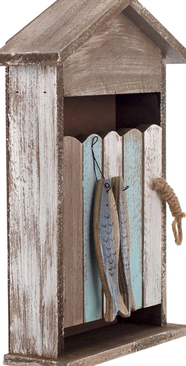 Boîte à clés Cabane en bois