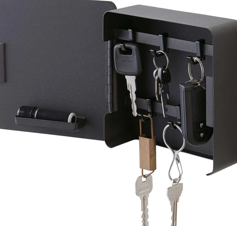 Boîte à clés magnétique Rin key box (Noir)