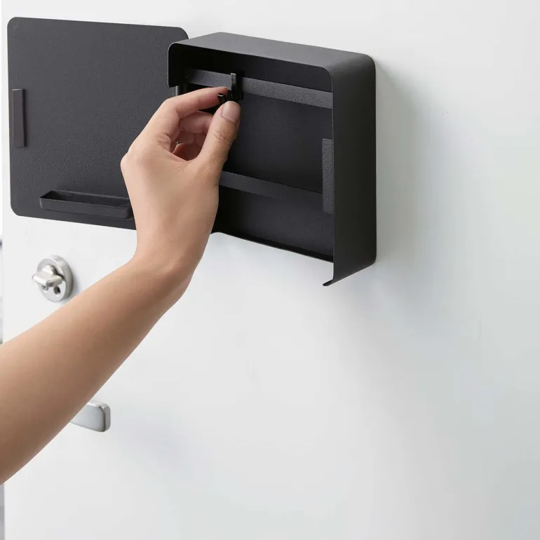 Boîte à clés magnétique Rin key box (Noir)