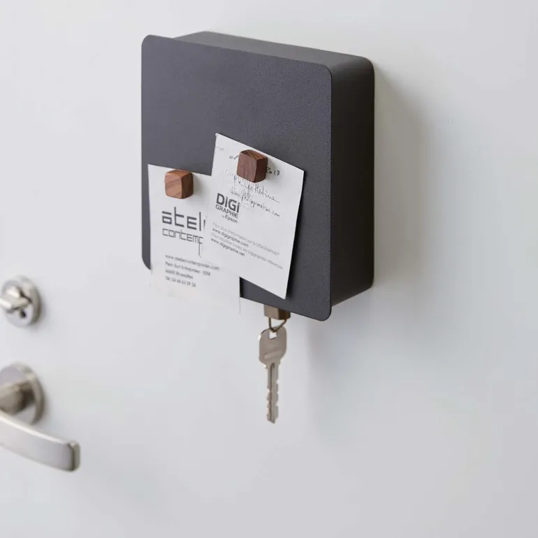 Boîte à clés magnétique Rin key box (Noir)