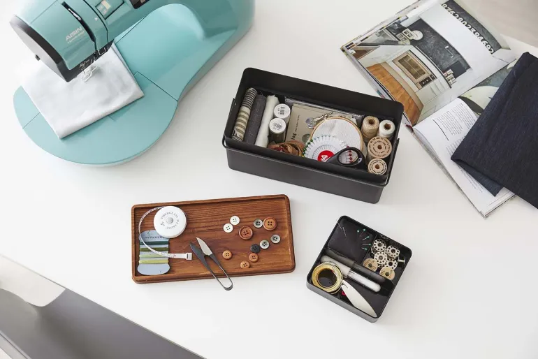 Boîte à couture Sewing box (Noir)