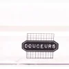 Boîte de conservation transparente à messages couvercle blanc (22.5 x 16 x 7 cm)