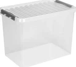 Boîte de rangement en plastique Q-line (72 litres)