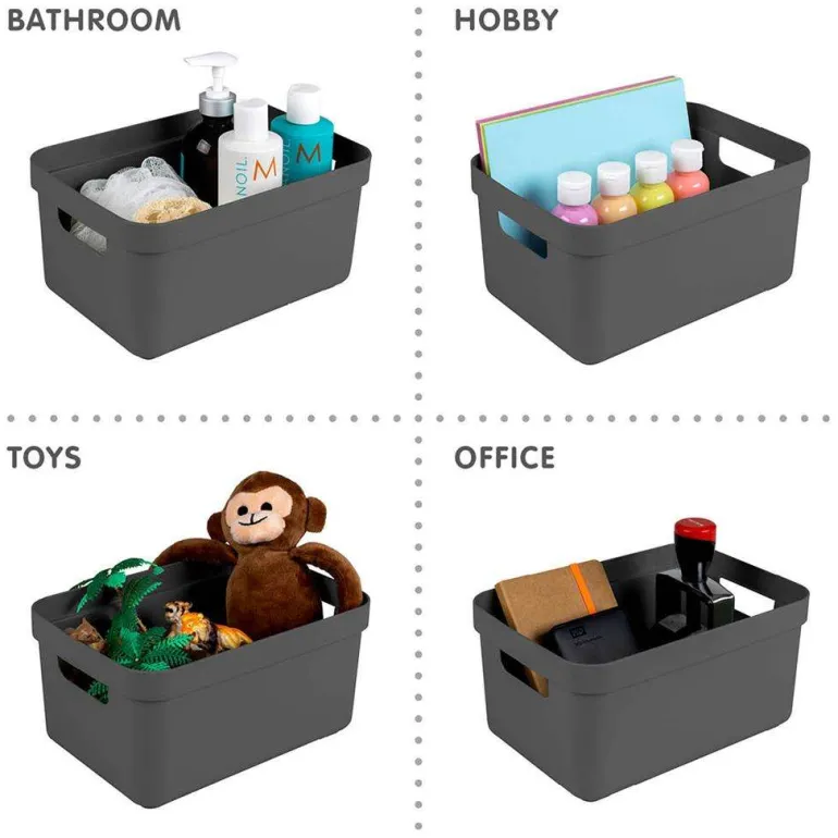 Boîte de rangement Sigma Home Box 5 litres (Anthracite)
