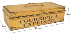 Boîte en fer Courrier à expédier